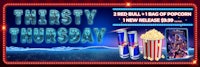 thirsty tuesday - new bull & lg popcorn